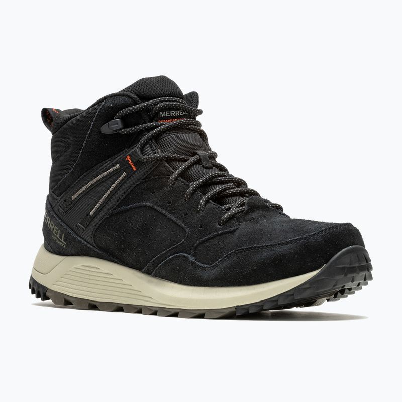 Férfi túracipő Merrell Wildwood Mid Ltr Wp black 8