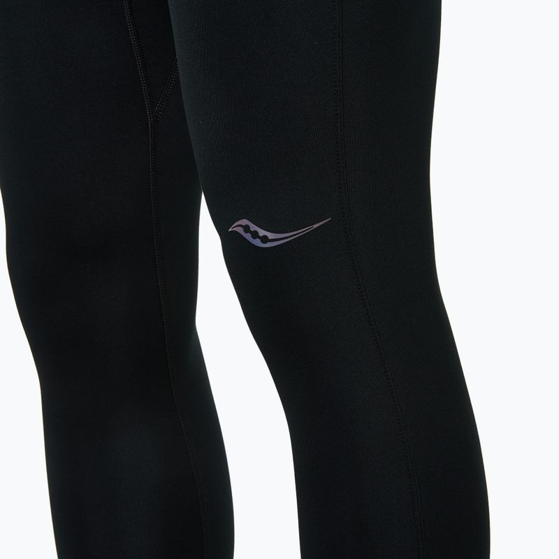 Férfi futó leggings Saucony Fortify fekete 3