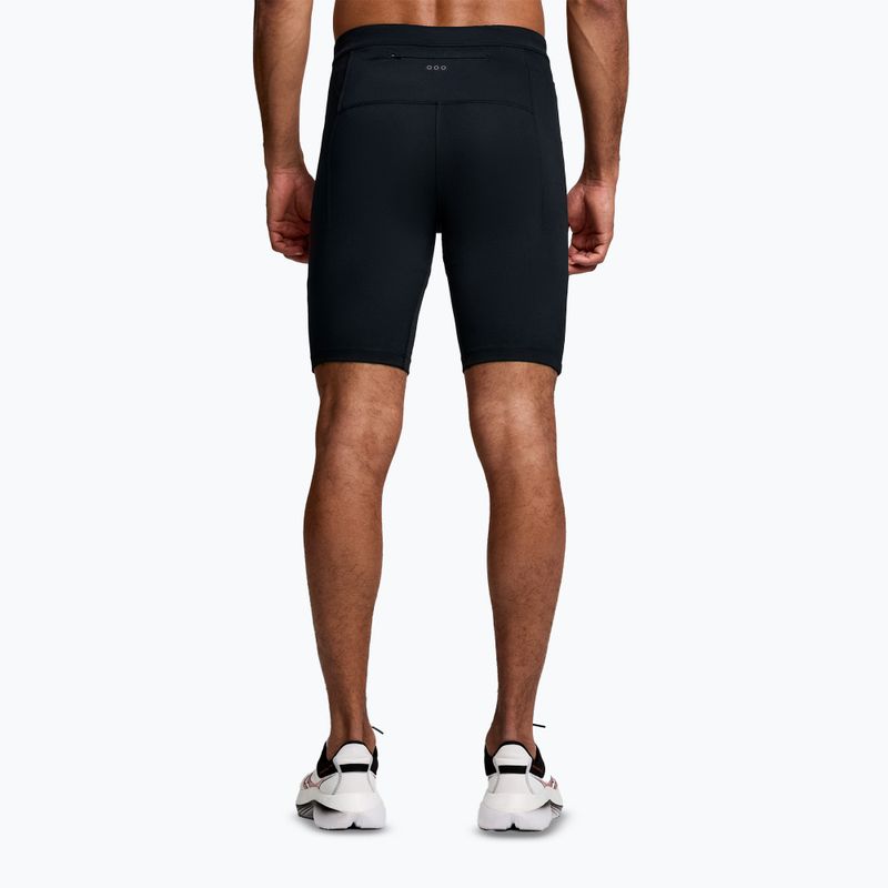 Férfi Saucony Fortify Lined Half fekete futónadrág 2