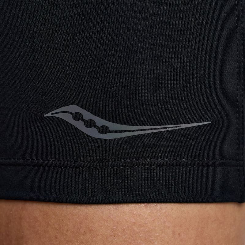 Női futónadrág Saucony Fortify 6" fekete 5