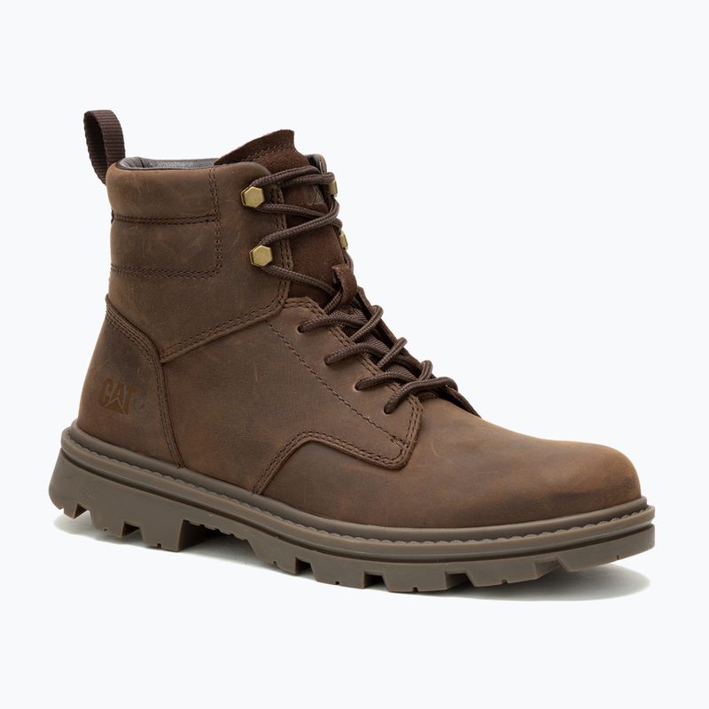 CATerpillar férfi cipő Practitioner Mid barna 8