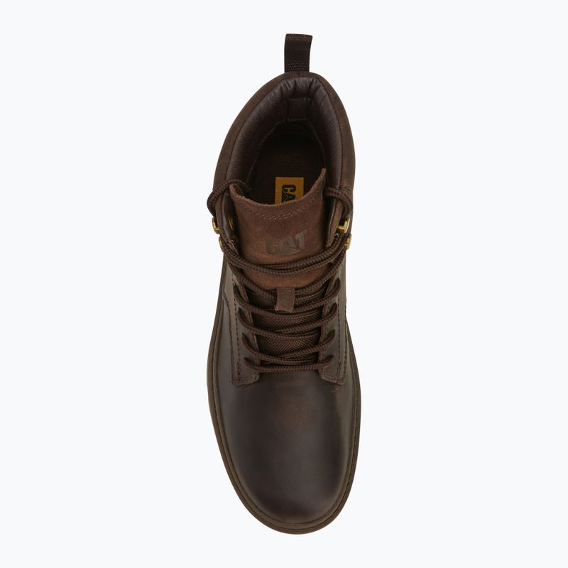 CATerpillar férfi cipő Practitioner Mid barna 5