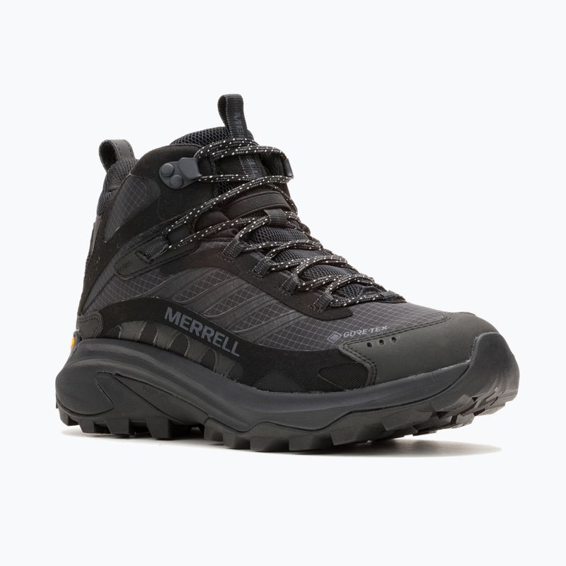 Férfi túracipő Merrell Moab Speed 2 Mid Gtx black 8