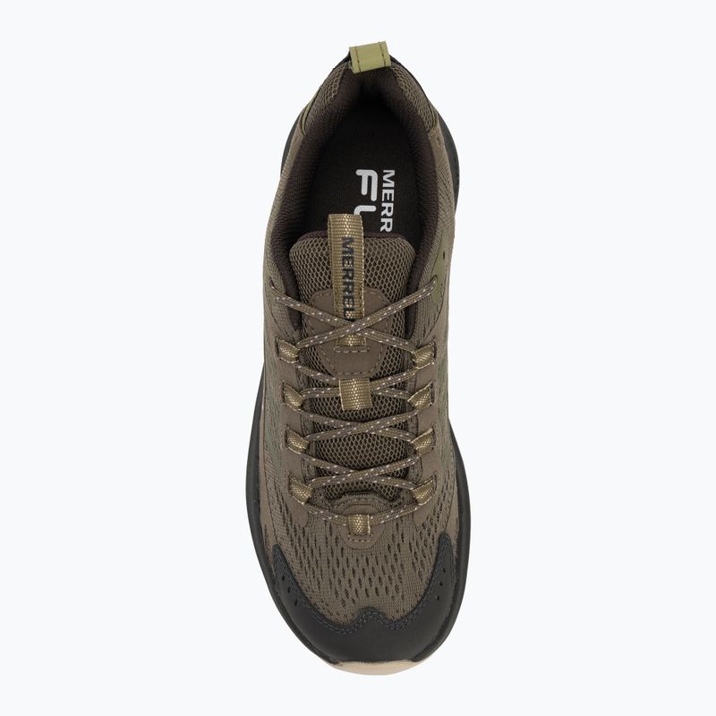 Férfi túrabakancs Merrell Moab Speed 2 oliva színű túracipő 5