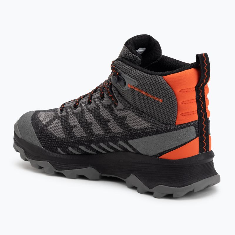 Férfi cipők Merrell Speed Eco Mid WP charcoal/tangerine 3