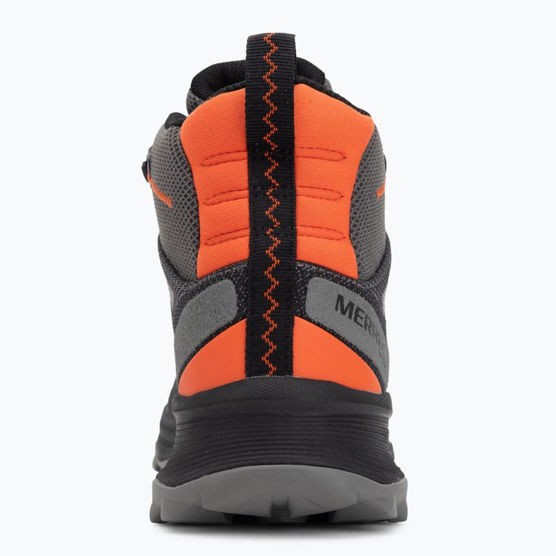 Férfi cipők Merrell Speed Eco Mid WP charcoal/tangerine 6