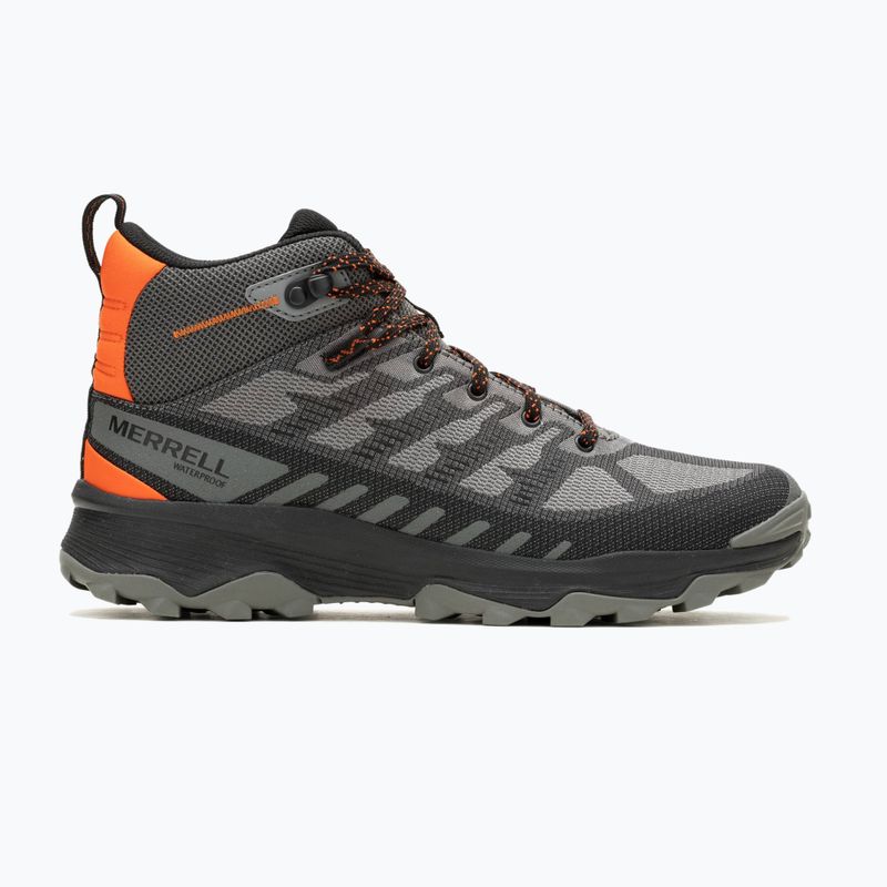 Férfi cipők Merrell Speed Eco Mid WP charcoal/tangerine 9