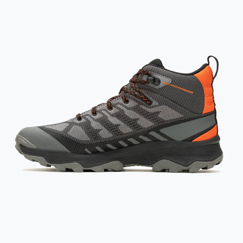Férfi cipők Merrell Speed Eco Mid WP charcoal/tangerine 10