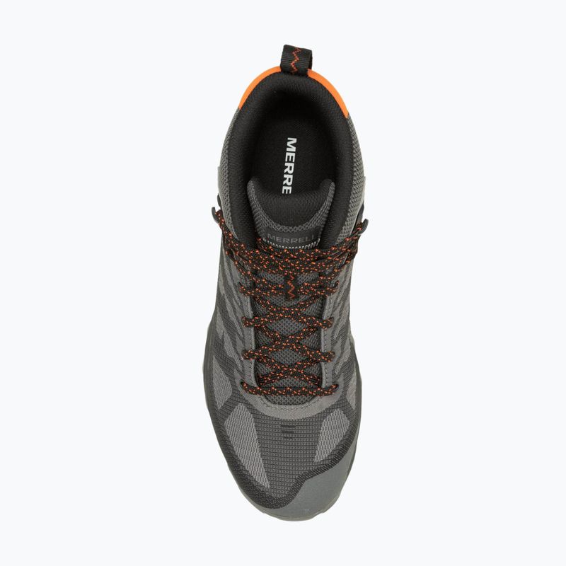 Férfi cipők Merrell Speed Eco Mid WP charcoal/tangerine 13