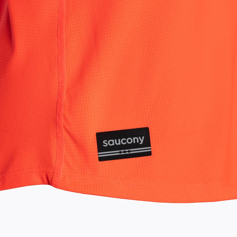 Női futótrikó Saucony Stopwatch Singlet vizi red 4