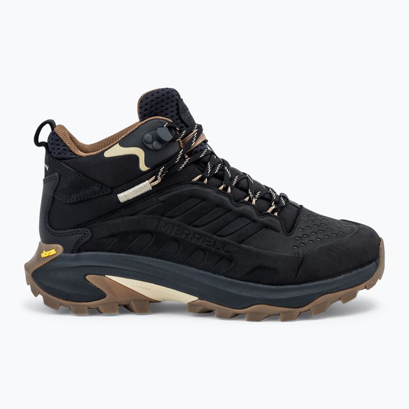 Férfi túracipő Merrell Moab Speed 2 Ltr Mid Wp black 2