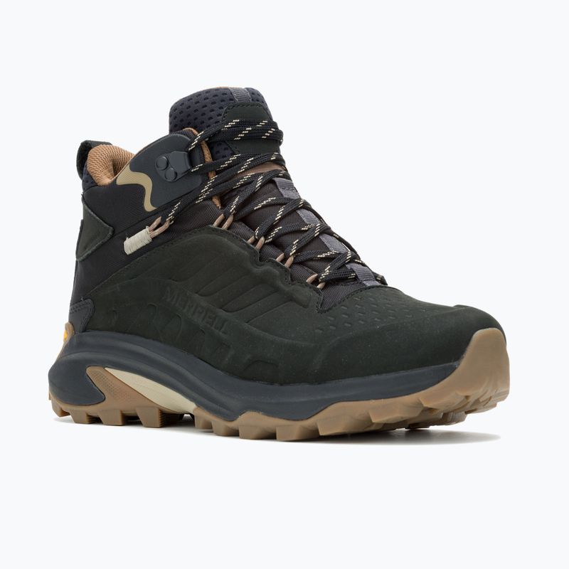 Férfi túracipő Merrell Moab Speed 2 Ltr Mid Wp black 8