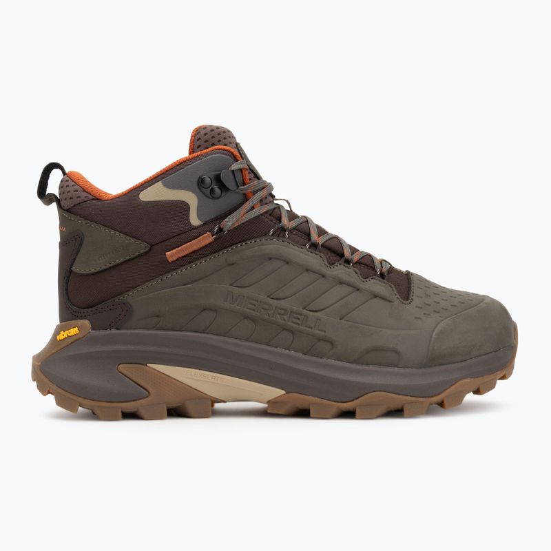 Férfi túracipő Merrell Moab Speed 2 Ltr Mid Wp olive 2