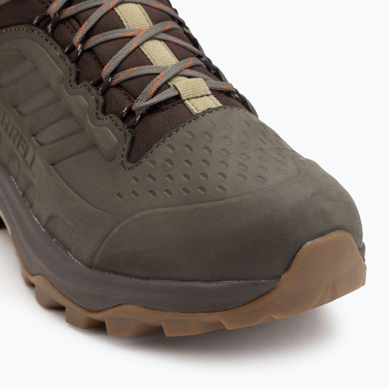 Férfi túracipő Merrell Moab Speed 2 Ltr Mid Wp olive 7