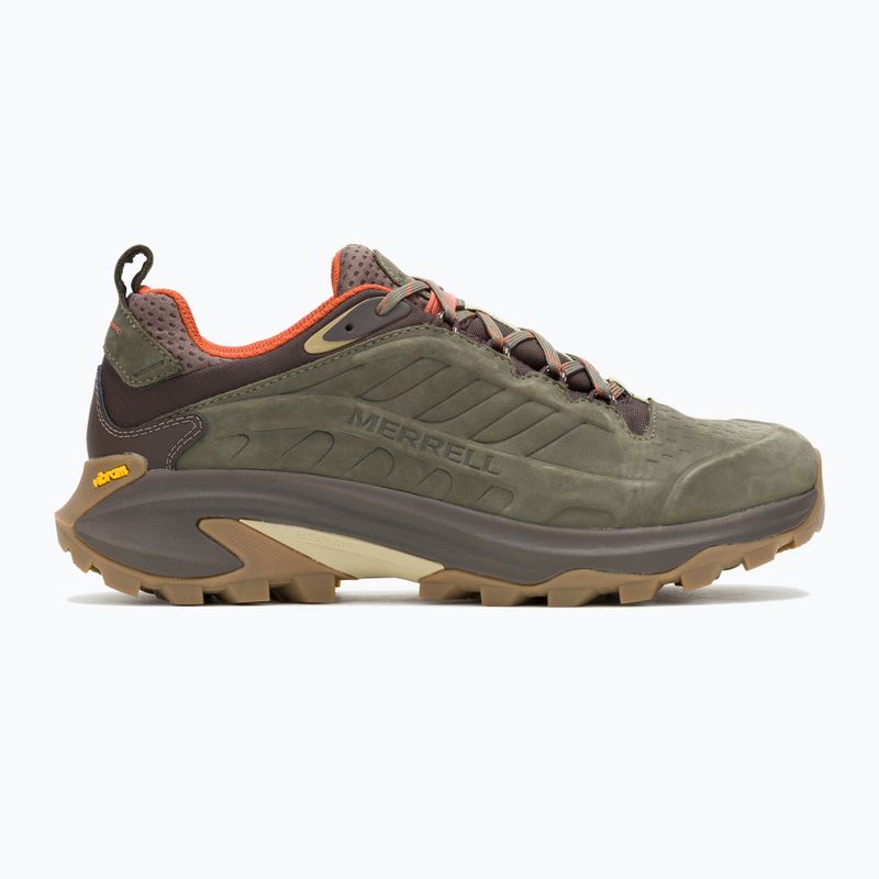 Férfi túracipő Merrell Moab Speed 2 Ltr Wp olive 2