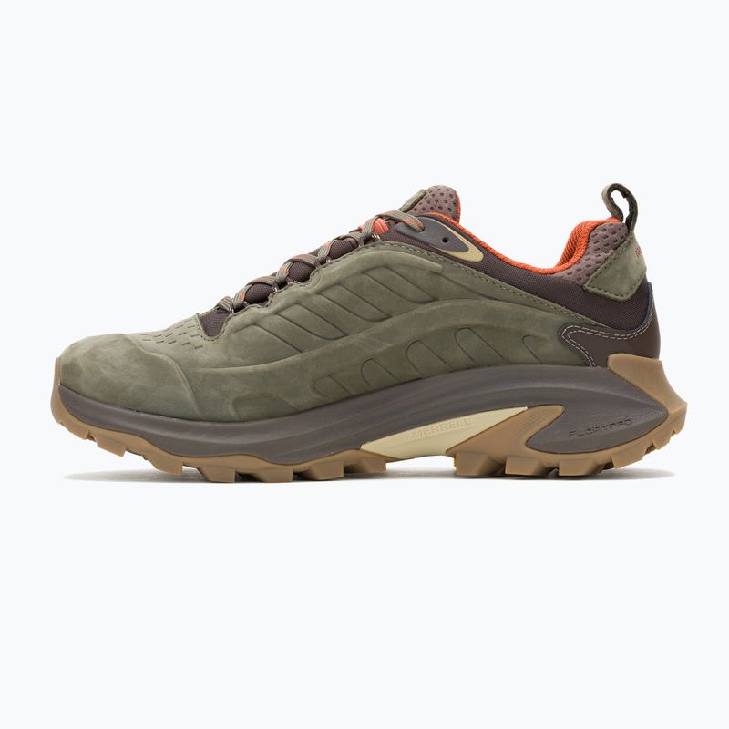 Férfi túracipő Merrell Moab Speed 2 Ltr Wp olive 3