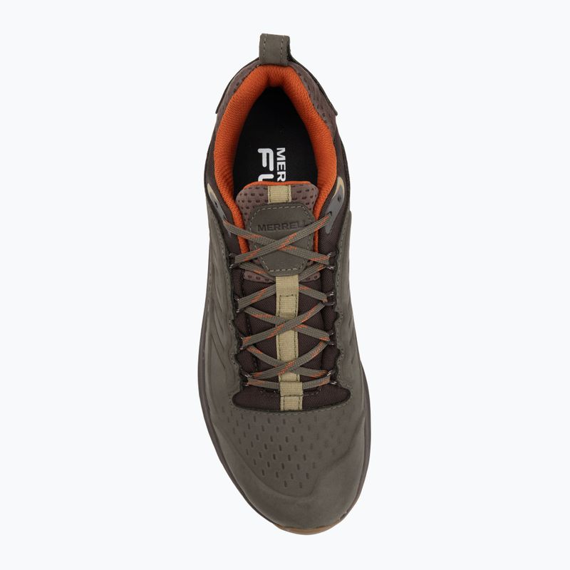 Férfi túracipő Merrell Moab Speed 2 Ltr Wp olive 5