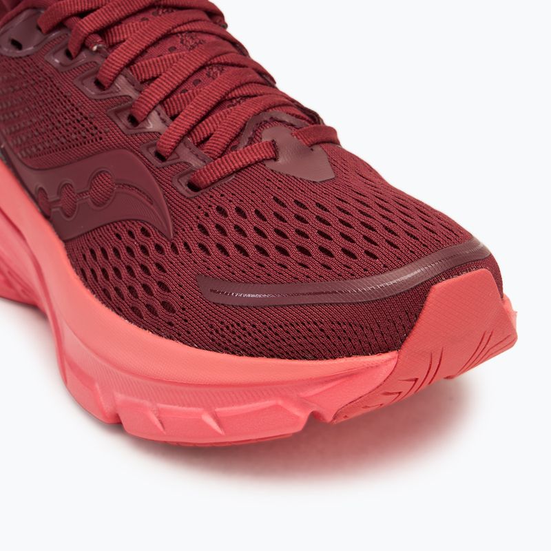 Női futócipő Saucony Guide 17 currant/cayenne 7