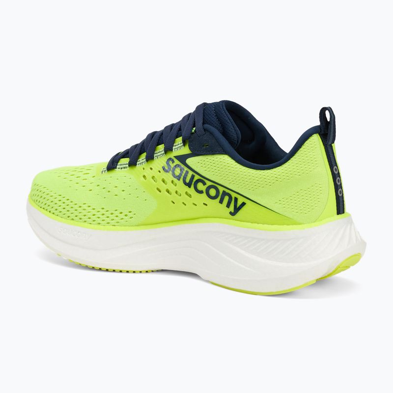 Férfi futócipő Saucony Ride 17 citromsárga/navy 3