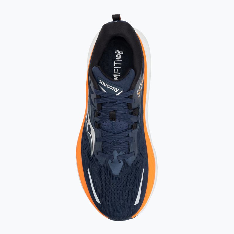 Férfi futócipő Saucony Hurricane 24 navy/peel 5