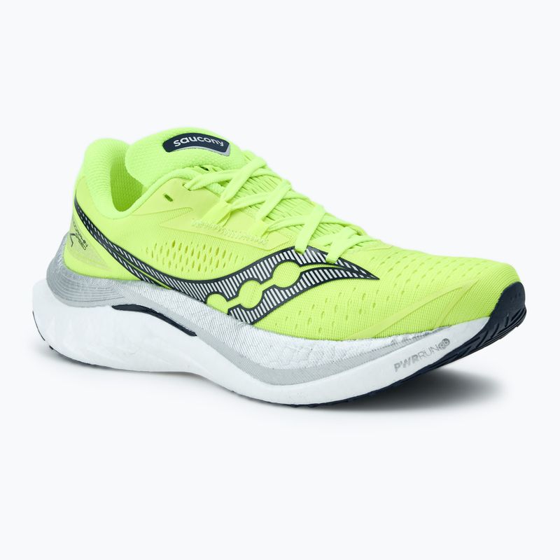 Férfi futócipő Saucony Endorphin Speed 4 citromsárga/navy