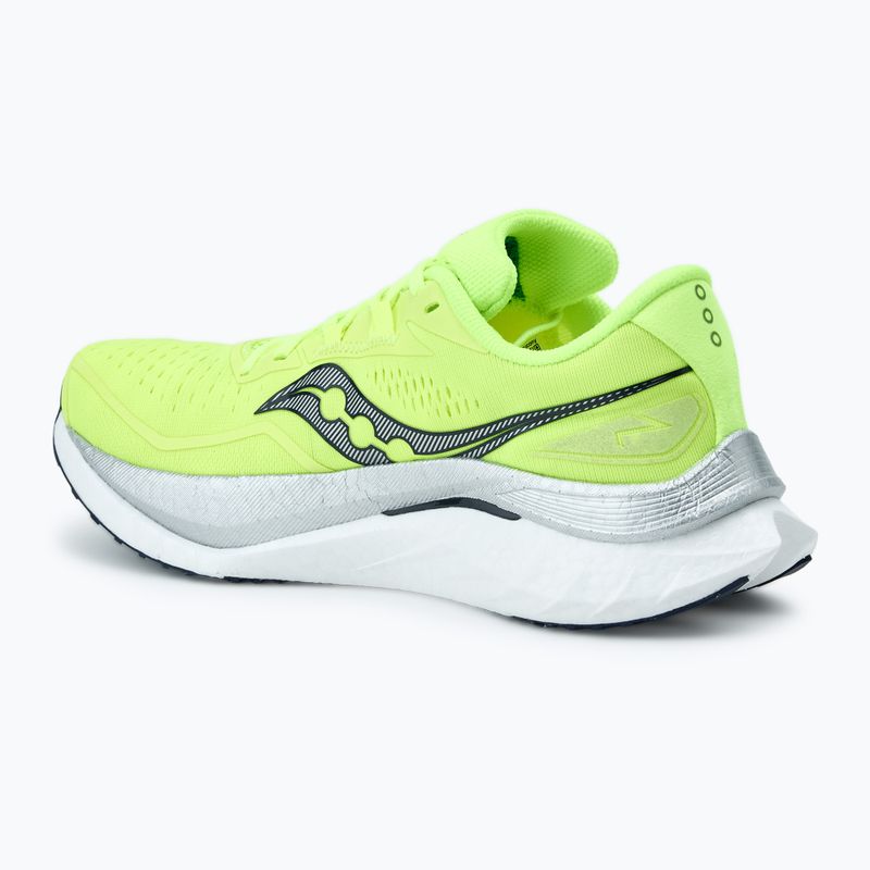 Férfi futócipő Saucony Endorphin Speed 4 citromsárga/navy 3