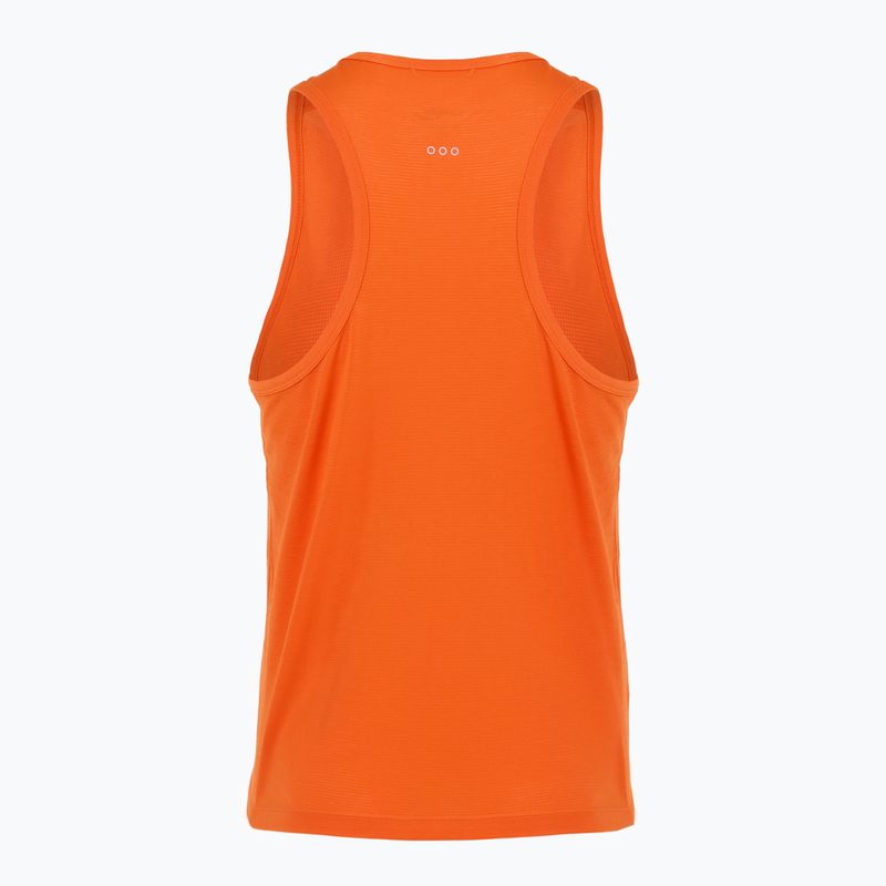 Férfi futó felső Saucony Stopwatch Singlet bors heather 7