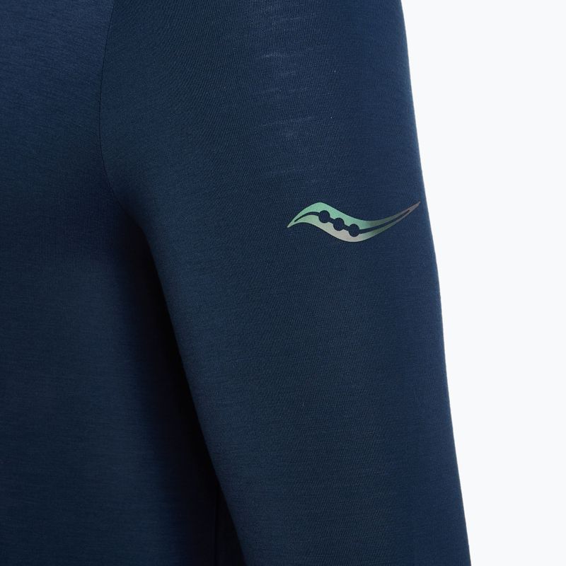 Férfi hosszú ujjú futófelső Saucony Triumph navy 3