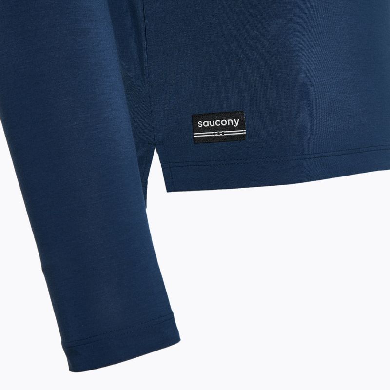 Férfi hosszú ujjú futófelső Saucony Triumph navy 4