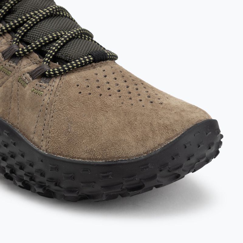 Férfi barefoot cipő Merrell Wrapt Mid WP olive/black 7
