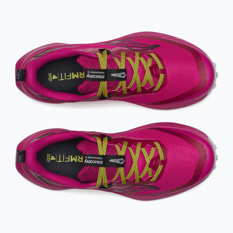 Női futócipő Saucony Peregine 15 magenta / fekete 13