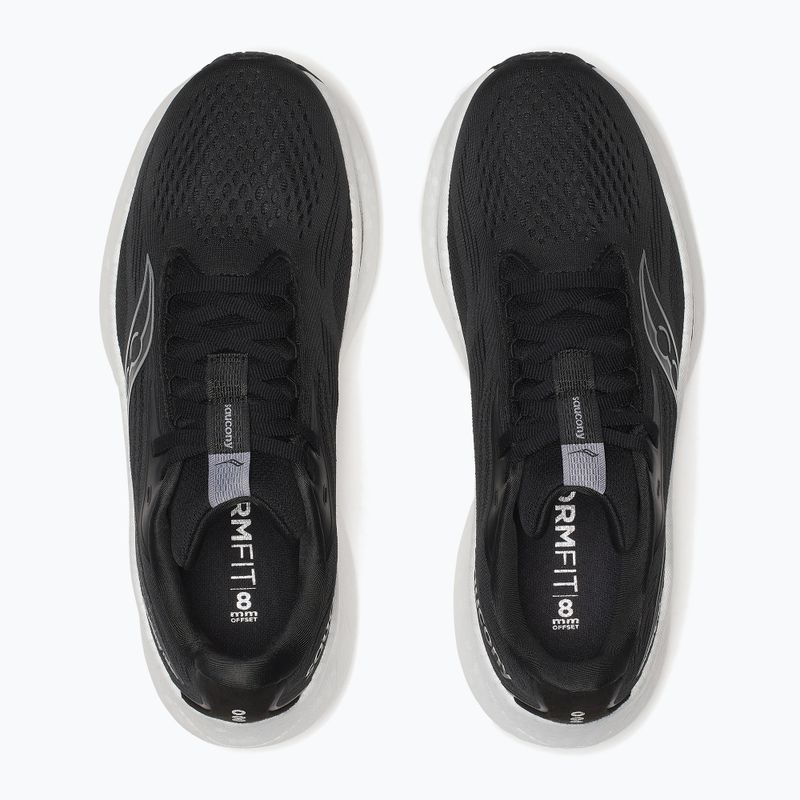 Női futócipő Saucony Ride 18 fekete/fehér 12