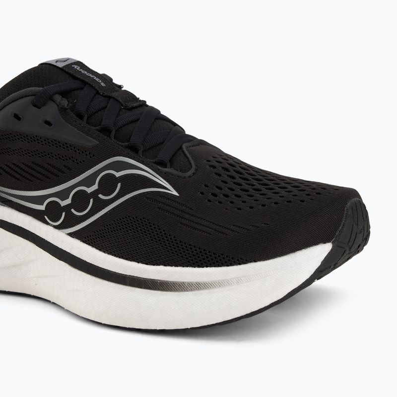 Női futócipő Saucony Ride 18 fekete/fehér 7