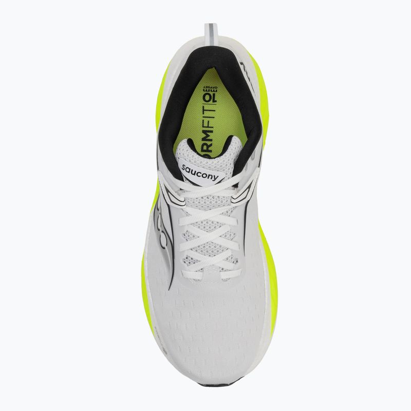 Férfi futócipő Saucony Triumph 22 fehér / citromsárga 5