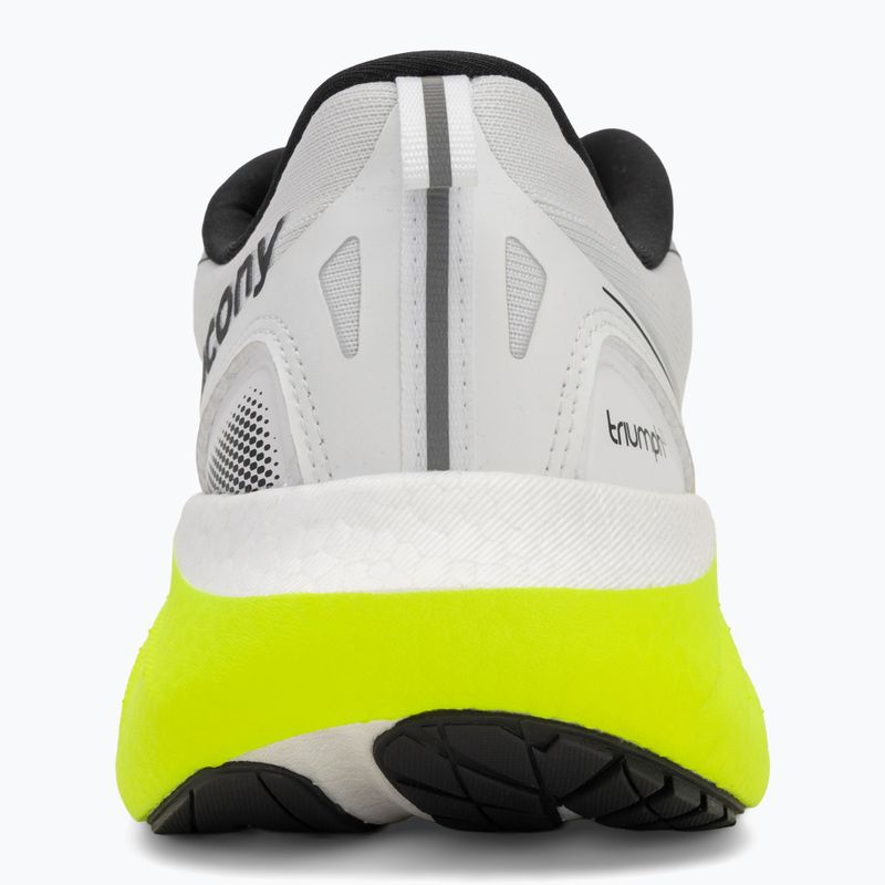 Férfi futócipő Saucony Triumph 22 fehér / citromsárga 6