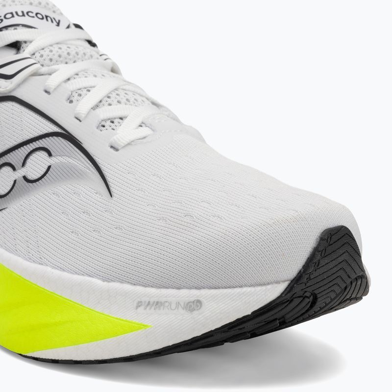 Férfi futócipő Saucony Triumph 22 fehér / citromsárga 7