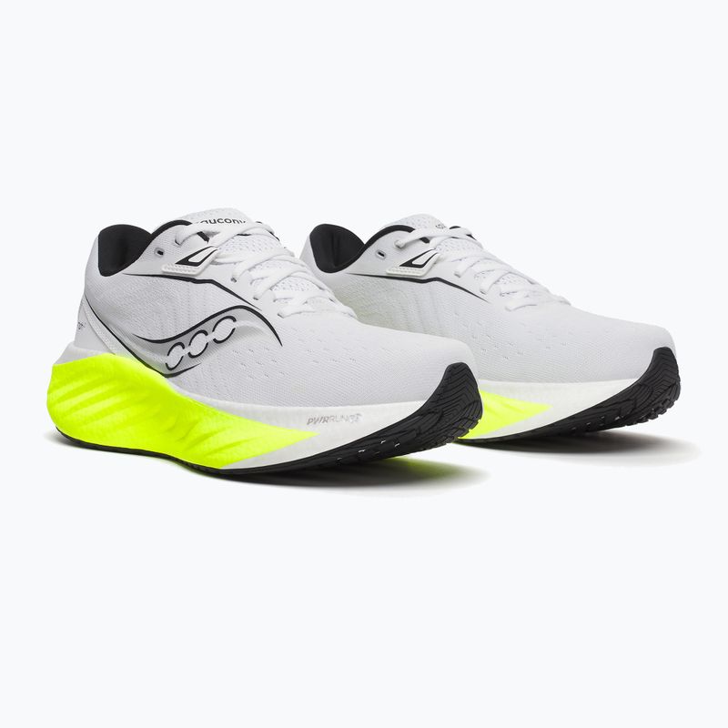 Férfi futócipő Saucony Triumph 22 fehér / citromsárga 13