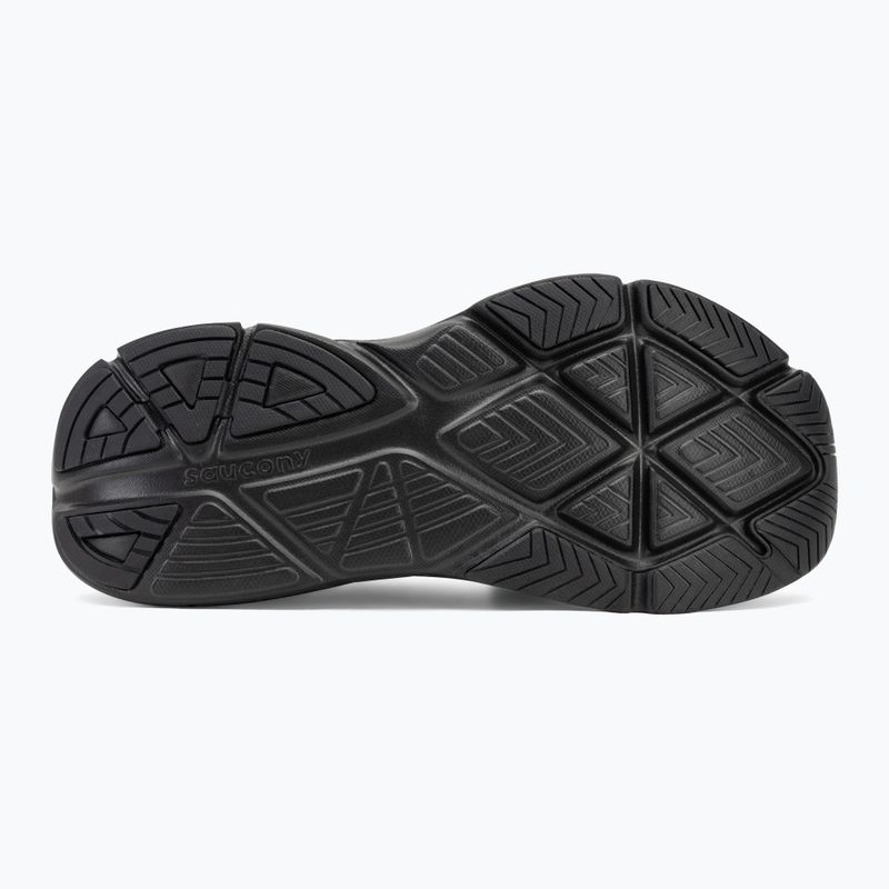 Férfi Saucony Guide 18 tripla fekete futócipő 4