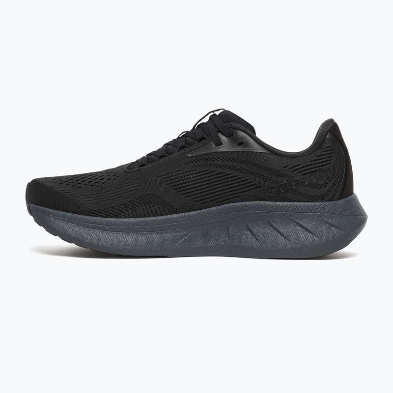 Férfi futócipő Saucony Ride 18 fekete/árnyék 2