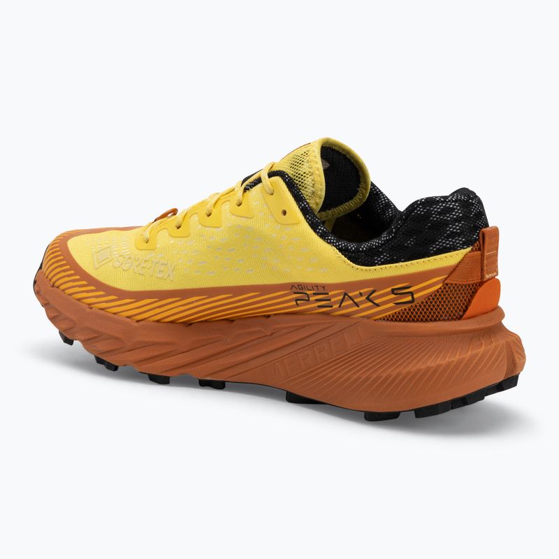 Férfi Merrell Agility Peak 5 GTX nárcisz futócipő 3