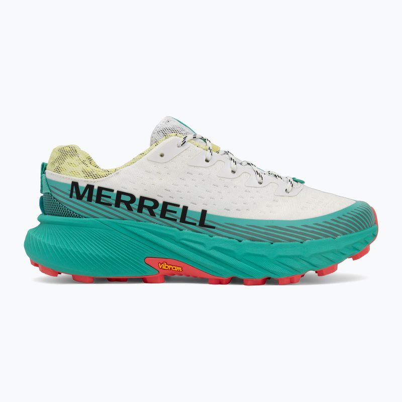 Merrell Agility Peak 5 fehér/türkiz férfi futócipő 2