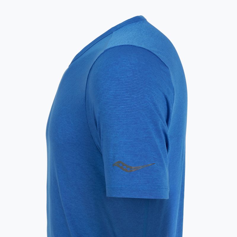 Férfi Saucony Stopwatch SS skydiver heather futópóló 4