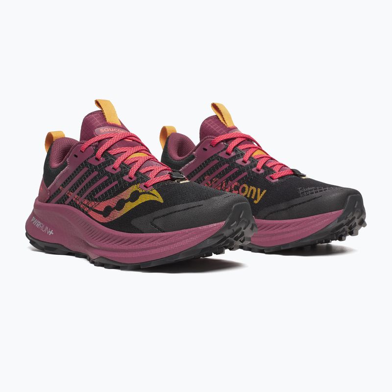 Női futócipő Saucony Ride Trail 2 fekete/terra 10