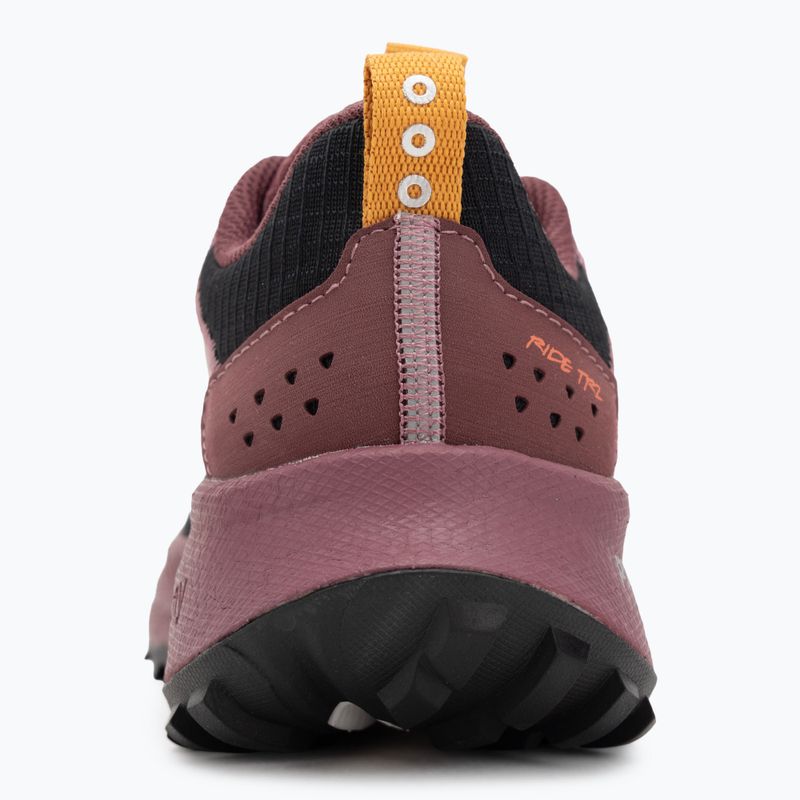 Női futócipő Saucony Ride Trail 2 fekete/terra 6