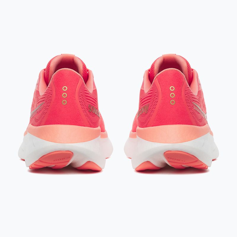 Női futócipő Saucony Ride 18 korall/lazac 11