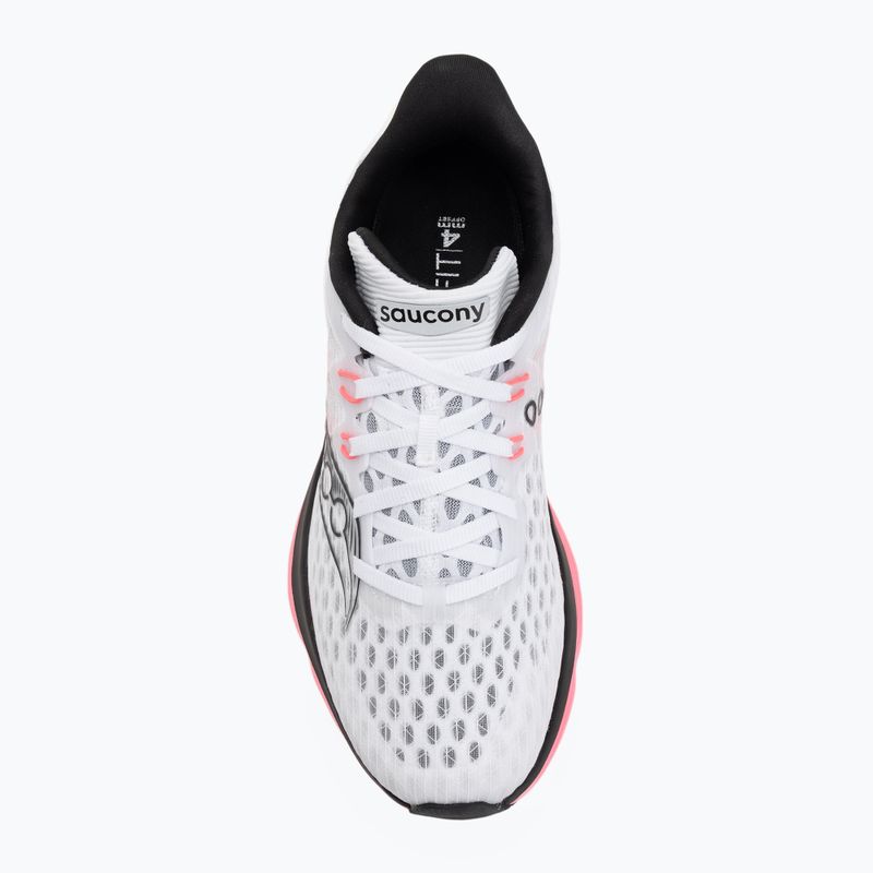 Női futócipő Saucony Kinvara 16 fehér/fekete 5