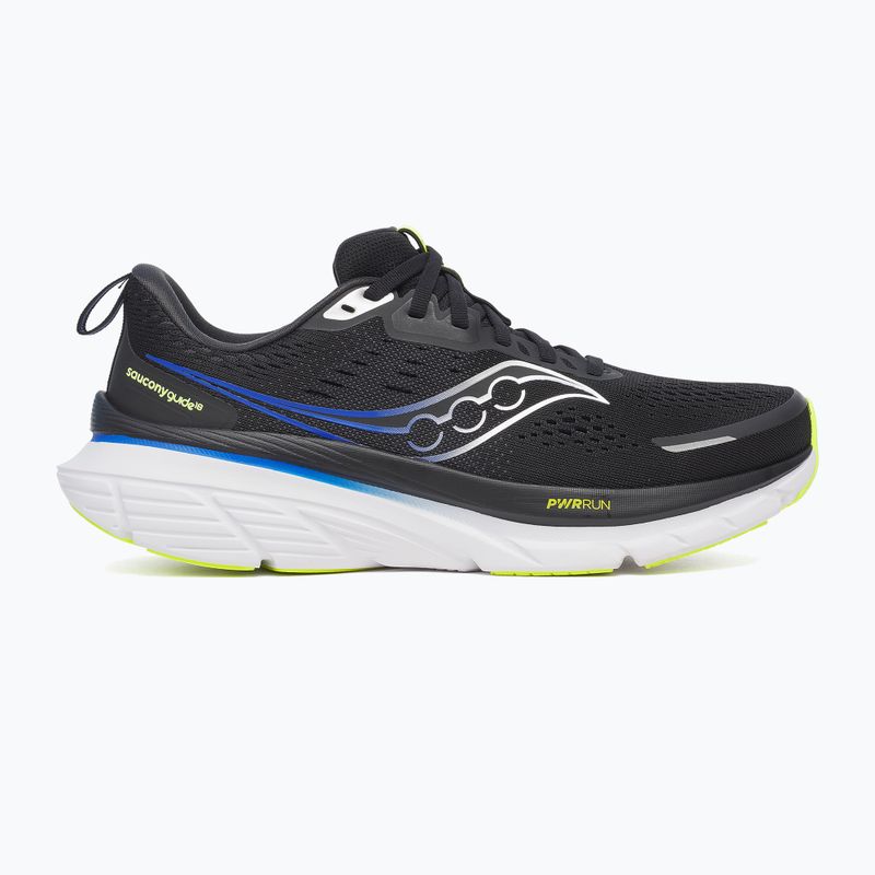 Férfi futócipő Saucony Guide 18 fekete/lápisz 8