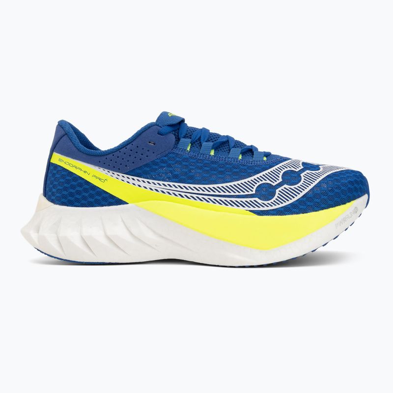 Férfi futócipők Saucony Endorphin Pro 4 lapis/citron 2