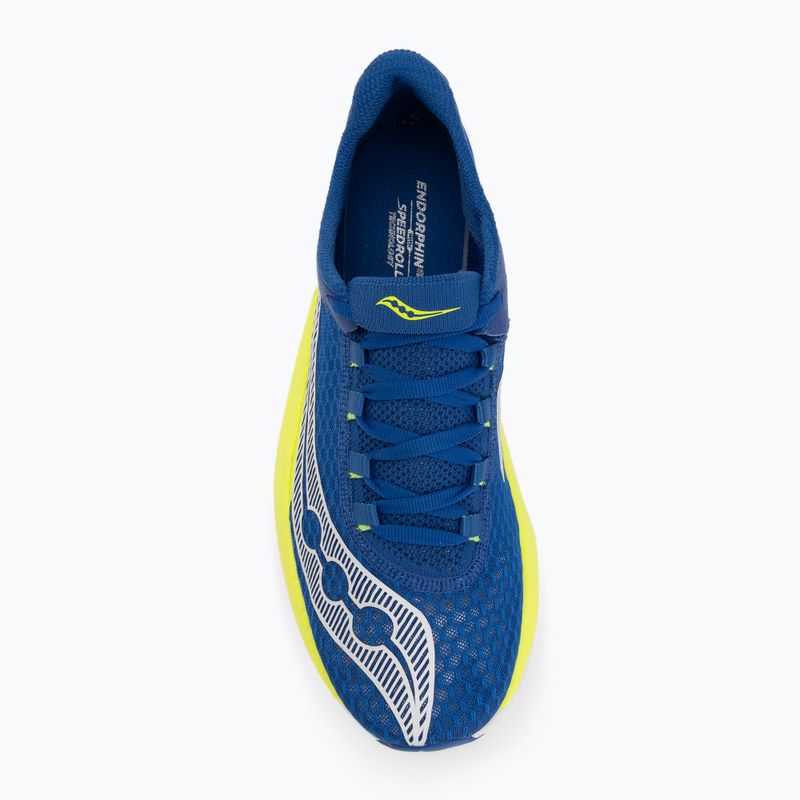 Férfi futócipők Saucony Endorphin Pro 4 lapis/citron 5