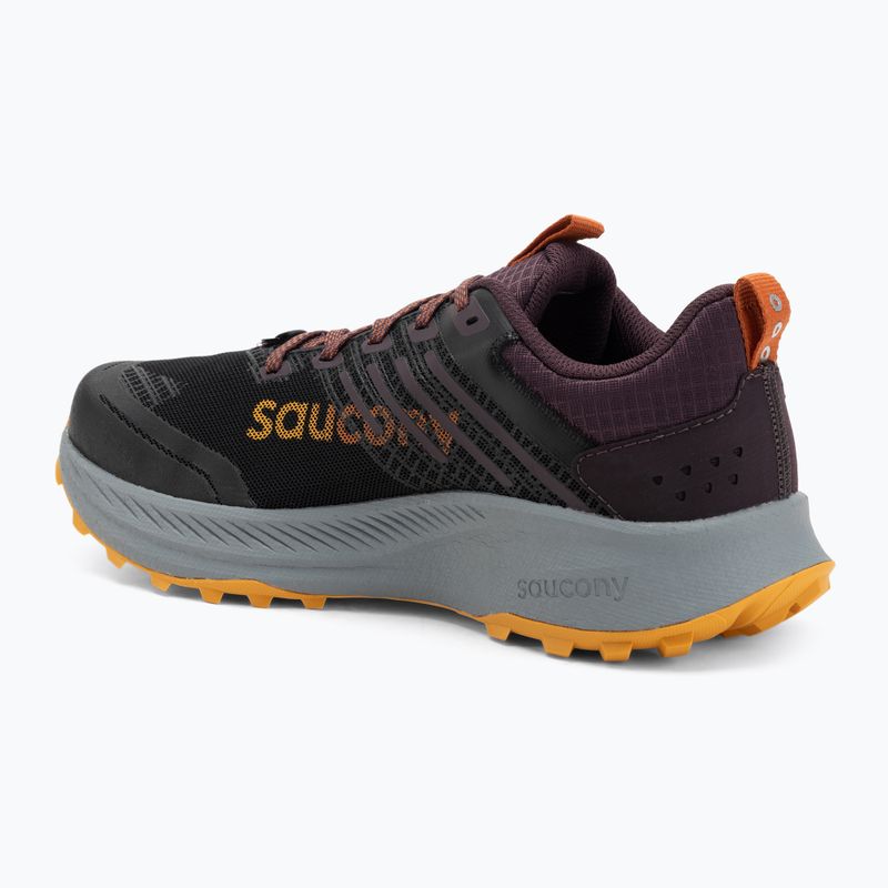 Férfi futócipő Saucony Ride Trail 2 fekete/ősz 3